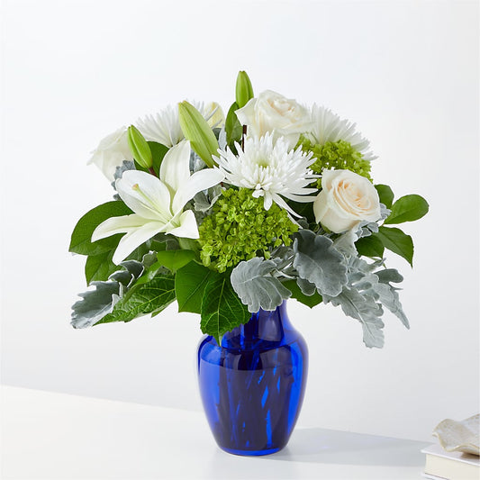 Snowy Dreams Bouquet –  Heliconia Flowers Of Colombia, Cuddebackville NY