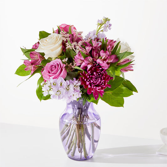 Amethyst Dreams Bouquet –  Heliconia Flowers Of Colombia, Cuddebackville NY