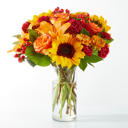 Fall Day Bouquet –  Heliconia Flowers Of Colombia, Cuddebackville NY