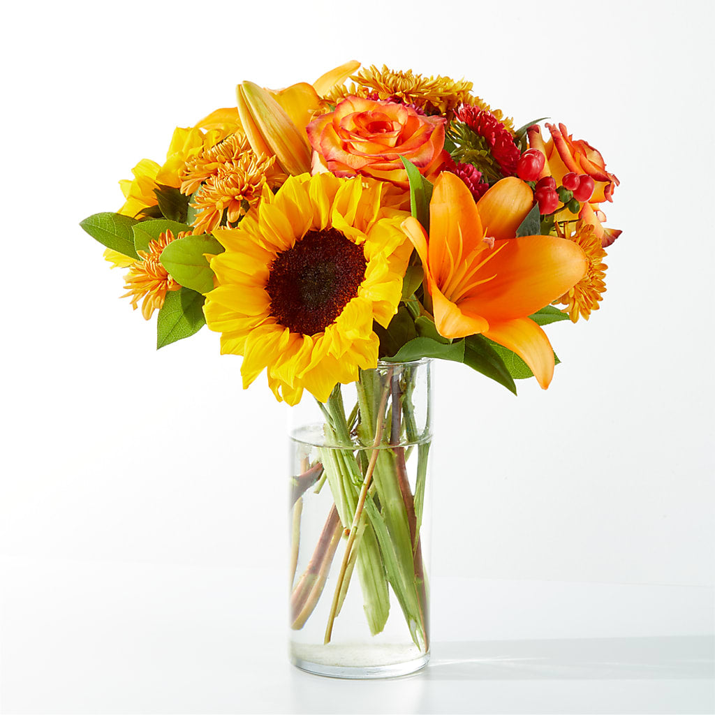 Fall Day Bouquet –  Heliconia Flowers Of Colombia, Cuddebackville NY