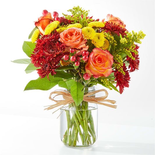 Apple Picking Bouquet –  Heliconia Flowers Of Colombia, Cuddebackville NY
