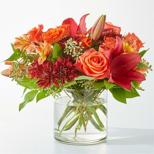 Crimson Leaves Bouquet –  Heliconia Flowers Of Colombia, Cuddebackville NY
