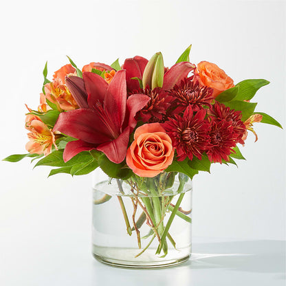 Crimson Leaves Bouquet –  Heliconia Flowers Of Colombia, Cuddebackville NY