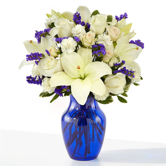 Sapphire Rush Bouquet –  Heliconia Flowers Of Colombia, Cuddebackville NY