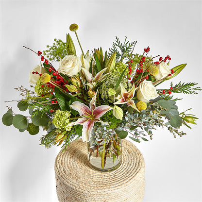 Berry & Bright Bouquet –  Heliconia Flowers Of Colombia, Cuddebackville NY