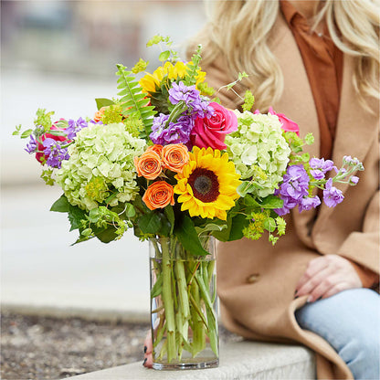 Vibrant Greetings Bouquet –  Heliconia Flowers Of Colombia, Cuddebackville NY