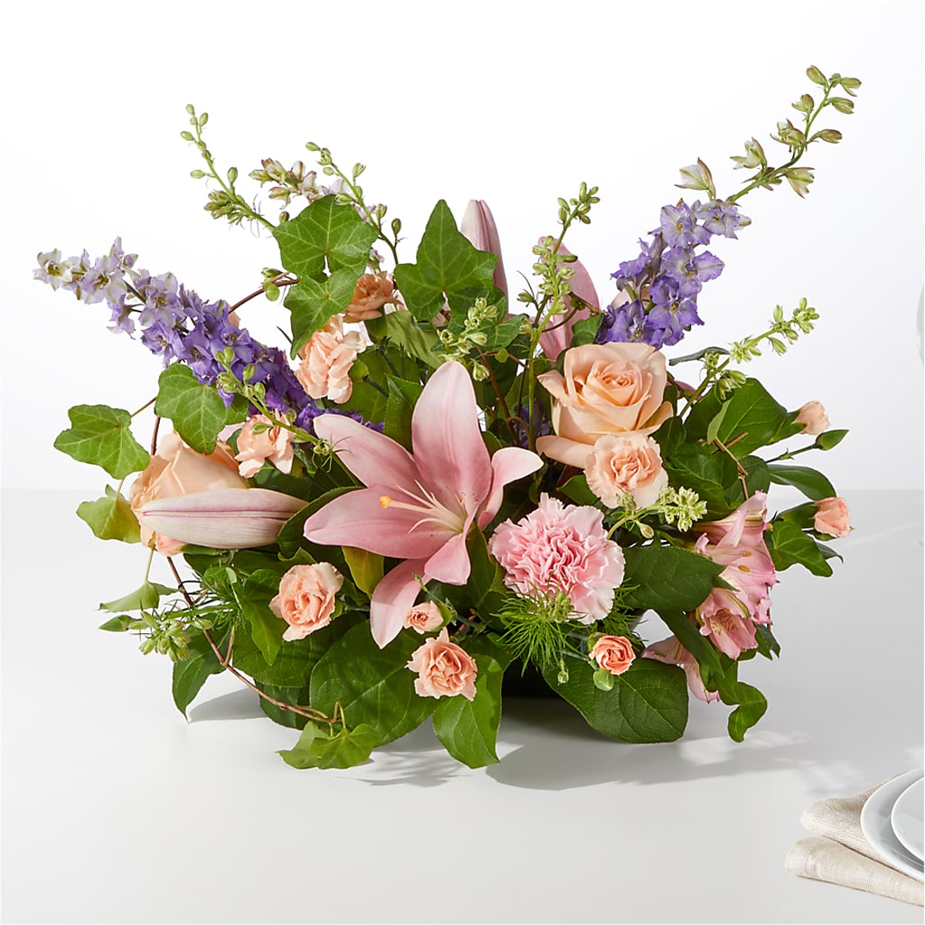 Blossom Time Centerpiece –  Heliconia Flowers Of Colombia, Cuddebackville NY