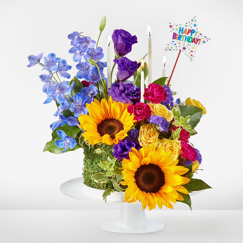 Star of the Day Floral Cake –  Heliconia Flowers Of Colombia, Cuddebackville NY
