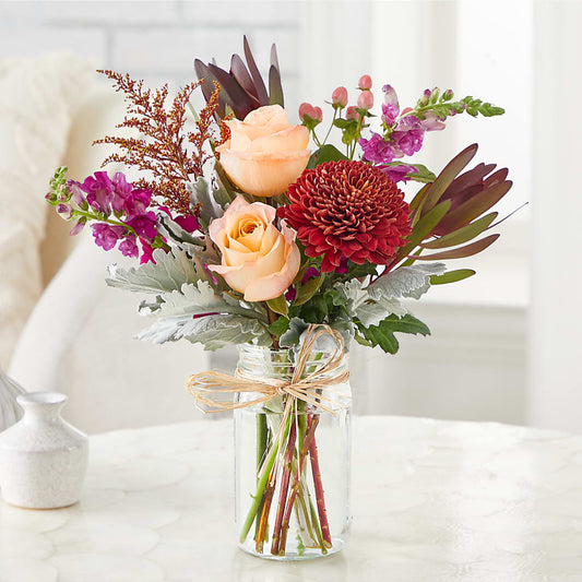 Moody Hues Bouquet –  Heliconia Flowers Of Colombia, Cuddebackville NY