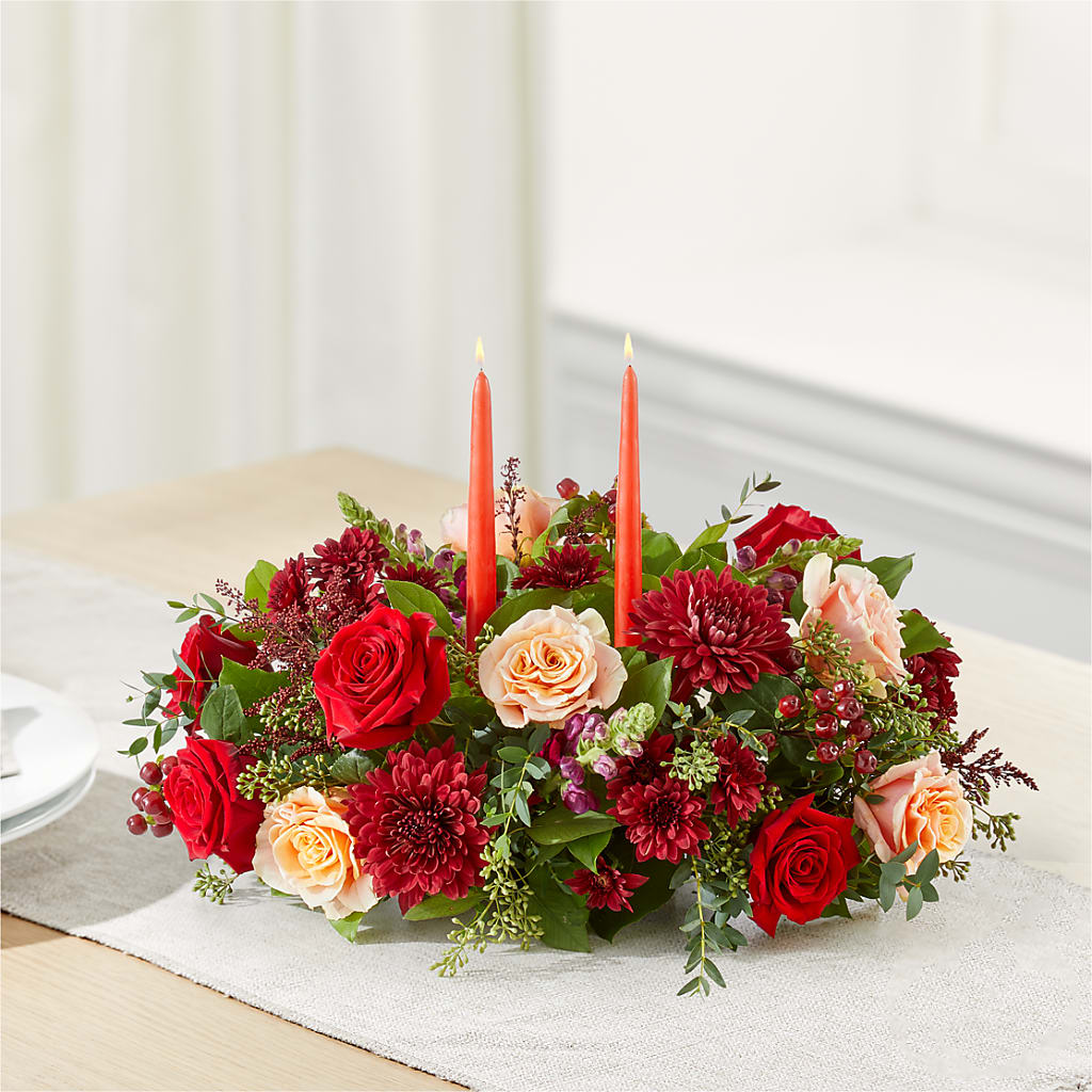 Most Thankful Centerpiece –  Heliconia Flowers Of Colombia, Cuddebackville NY