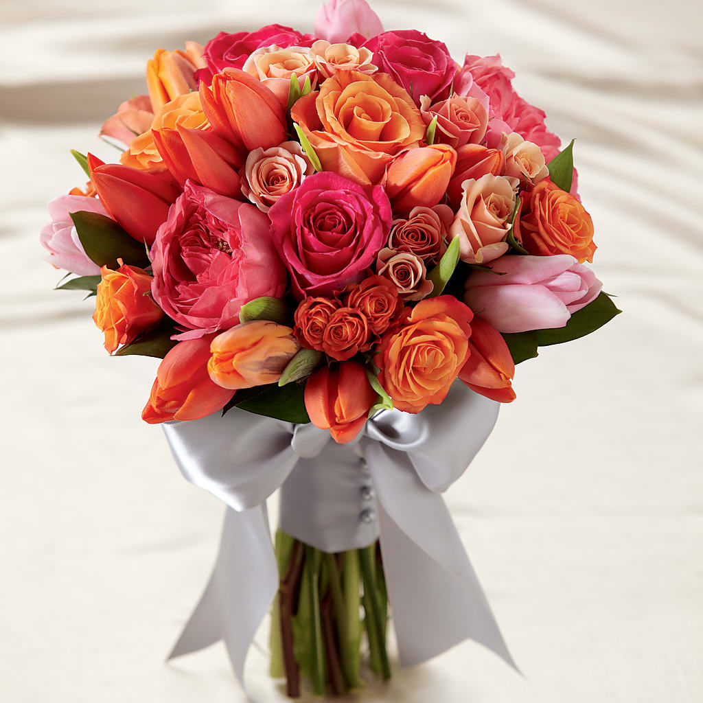 Sunset Dream Bouquet –  Heliconia Flowers Of Colombia, Cuddebackville NY