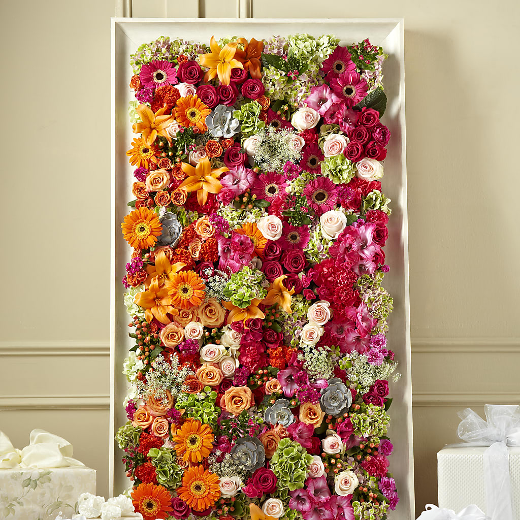 Fresh Picked Floral Wall –  Heliconia Flowers Of Colombia, Cuddebackville NY