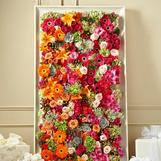 Fresh Picked Floral Wall –  Heliconia Flowers Of Colombia, Cuddebackville NY