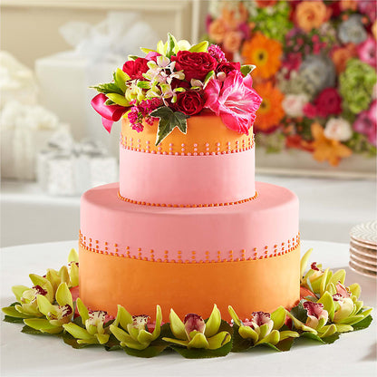Sweet Citrus Cake Decor –  Heliconia Flowers Of Colombia, Cuddebackville NY