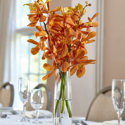 Orange Mokara Bud Vase –  Heliconia Flowers Of Colombia, Cuddebackville NY