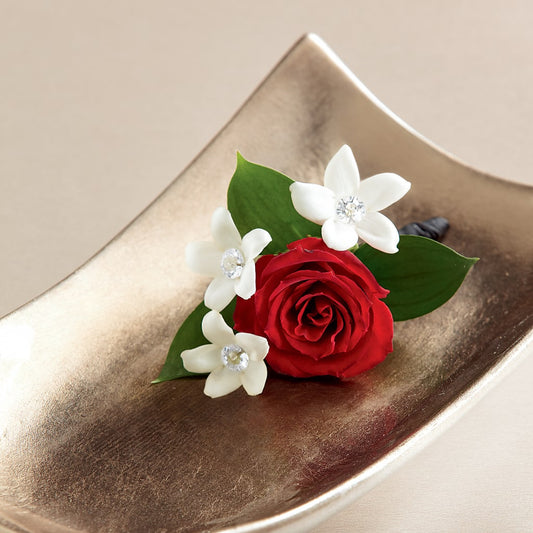 Poetry Boutonniere –  Heliconia Flowers Of Colombia, Cuddebackville NY