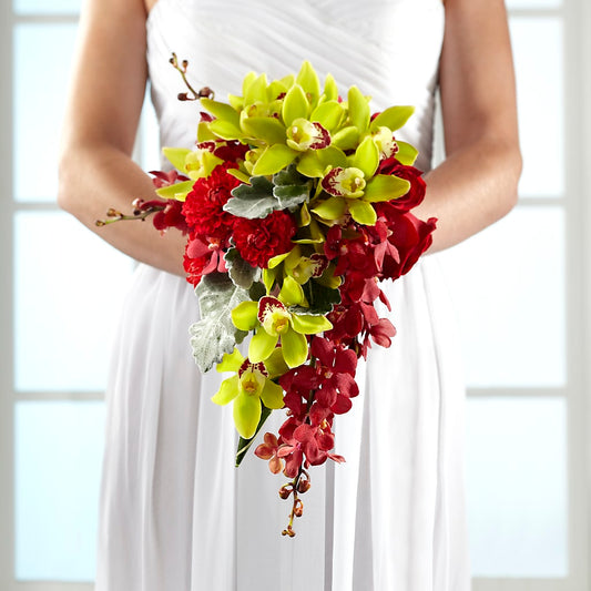 Elegant Orchid Bouquet –  Heliconia Flowers Of Colombia, Cuddebackville NY