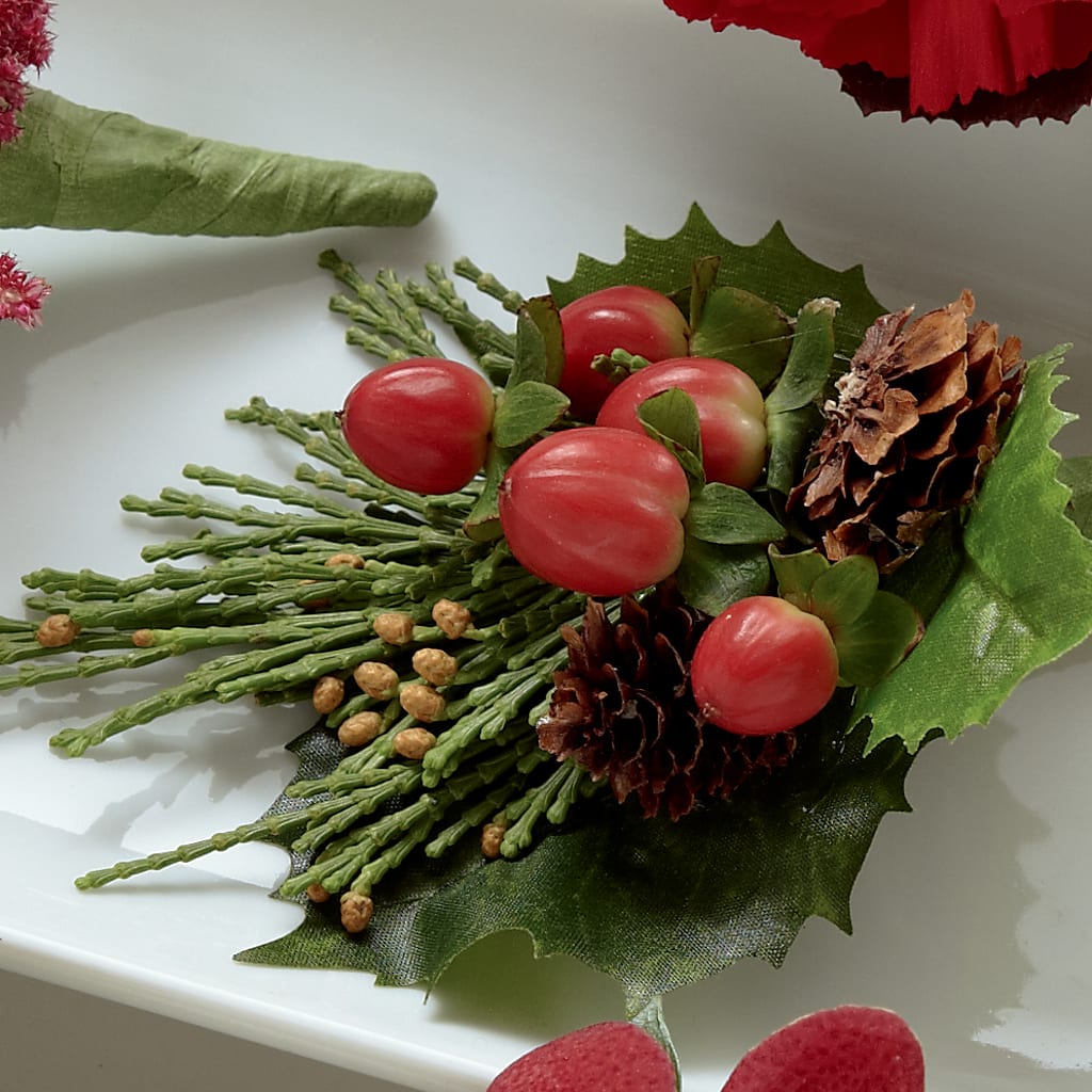 Red Berry Boutonniere –  Heliconia Flowers Of Colombia, Cuddebackville NY