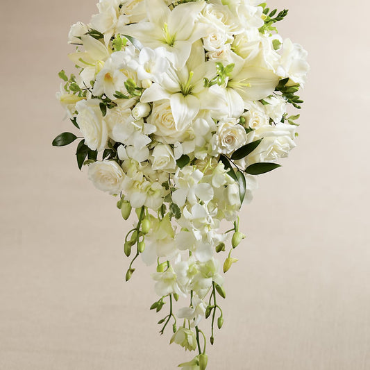 White Wonders Bouquet –  Heliconia Flowers Of Colombia, Cuddebackville NY